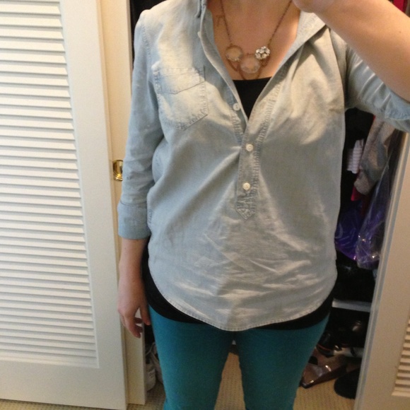 Necklace with vintage chains, charms, and gems - Picture 2 of 4